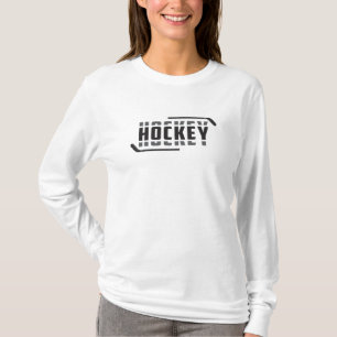 Camiseta Jogador de Hóquei no Gelo Pick Equipe Engraçada