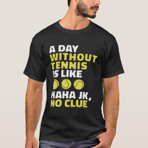 Camiseta Jogador de Jogador de Cotação tênis