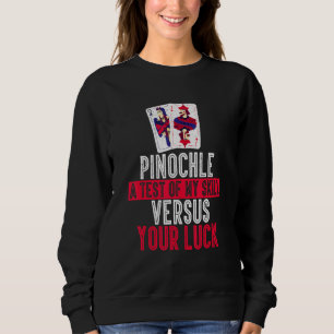Camiseta Jogador de Jogador de Jogo de Cartão Pinochle