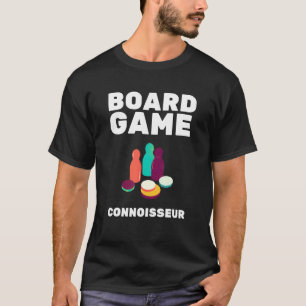 Camiseta Jogador De Jogo De Tabuleiro E Mesa - Connoisseur