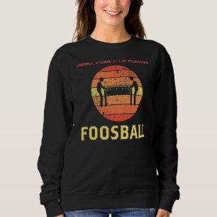 Camiseta Jogador de Jogo Desculpe, não posso jogar Foosball