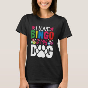 Camiseta Jogador De Jogo Jogador De Jogo Amo Bingo E