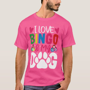 Camiseta Jogador De Jogo Jogador De Jogo Amo Bingo E