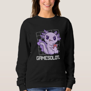 Camiseta Jogador de jogos Axolotl