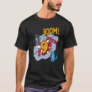 Camiseta Jogador de jogos de marca Laser de 9 anos Lasertag