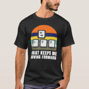 Camiseta Jogador De Jogos De Pc Jogador De Jogos De Retro