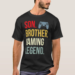 Camiseta Jogador de jogos do Son Brother