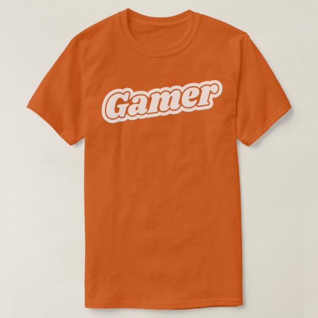 Camiseta Jogador de jogos para PC Videogamer (Frente do Design)