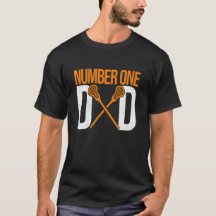 Camiseta Jogador de Lâmpada de Pai Mens Número Um Padre Lac