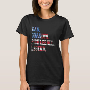 Camiseta Jogador de Legenda de Pickleball do Vovô pai - Pic