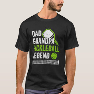 Camiseta Jogador de Legenda de Pickleball do Vovô pai - Pic