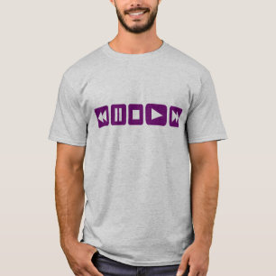 Camiseta Jogador de música