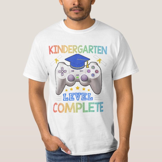 Camiseta Jogador de Nível Concluído (Frente)