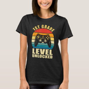Camiseta Jogador De Nível Superior Desbloqueado Da Classe 1