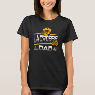 Camiseta Jogador de Pai Mens Lacrosse