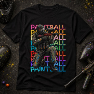 Camiseta Jogador de Paintball