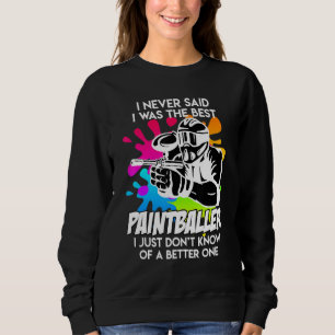 Camiseta Jogador de Paintball Melhor