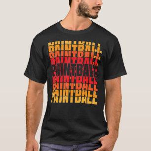 Camiseta Jogador de Paintball para Paintballer Paintball Te