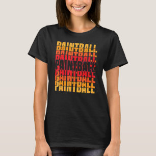 Camiseta Jogador de Paintball para Paintballer Paintball Te