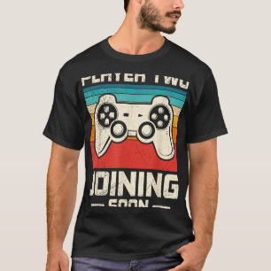Camiseta Jogador de Pais Jogador Dois Se Juntando Em Breve