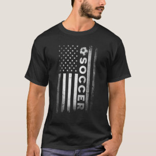 Camiseta Jogador De Pavilhão Americano Patriótico Para Mulh