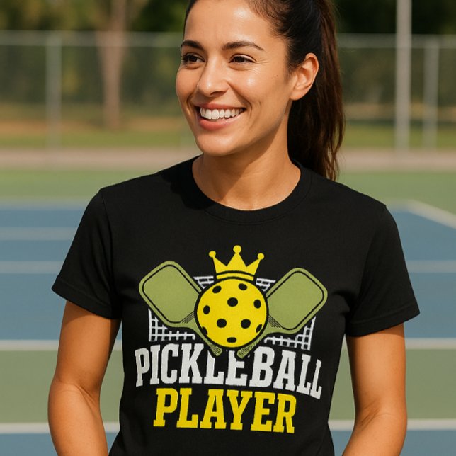Camiseta Jogador de Pickleball (https://www.zazzle.com/pickleball_player_tri_blend_shirt-256450048357053999)