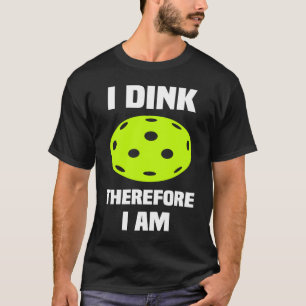 Camiseta Jogador De Pickleball A Jantar