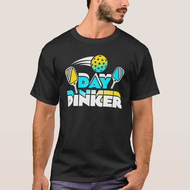 Camiseta Jogador de Pickleball de Dinker (Frente)