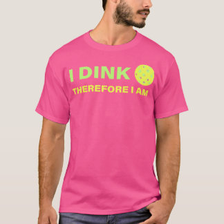 Camiseta Jogador de Pickleball Engraçado Dink