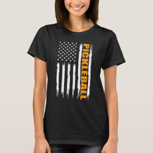 Camiseta Jogador De Pickleball Engraçado Usa Pickleball Pic