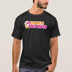 Camiseta Jogador de Pickleball Jogador de Loucos Dinkon Go