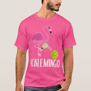 Camiseta Jogador de Pickleball Lover Picklemingo Pin