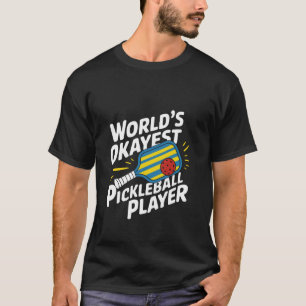 Camiseta Jogador de Pickleball Mais ou Menos do Mundo Roupa