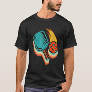 Camiseta Jogador de Pickleball Pickle Bola Masculino Femini