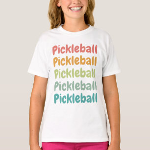 Camiseta Jogador de Pickleball Retro Pickleball