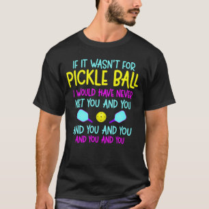 Camiseta Jogador de piclebol Engraçado
