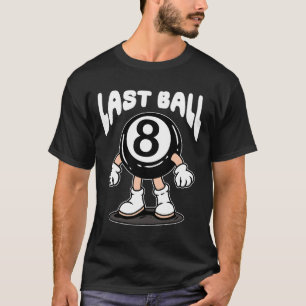 Camiseta Jogador de Piscina 8 Ball Billiard Oito Ball Billi