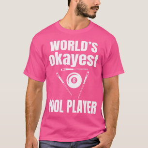 Camiseta Jogador De Piscina B Do Jogador De Piscina Mais Ok