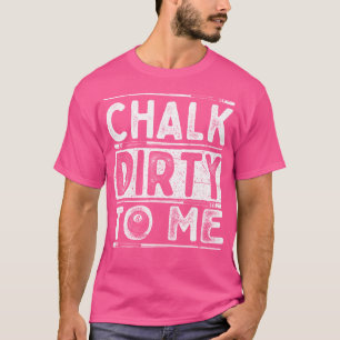 Camiseta Jogador de Piscina de Jogo de Bola 8 para Mim Sujo