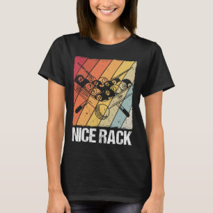 Camiseta Jogador de Piscina do Rack Billiards