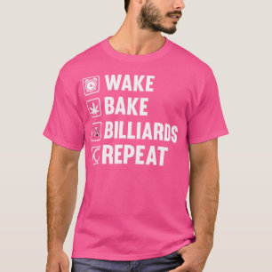 Camiseta Jogador De Piscina E Bilhetes De Piscina Do Snooke