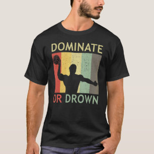 Camiseta Jogador De Piscina Em Piscina Dominado Ou