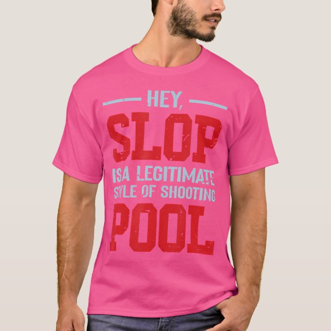 Camiseta Jogador de piscina Snooker Billiards Glove Wearer  (Frente)