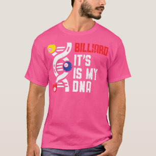 Camiseta Jogador de piscina Snooker Billiards Glove Wearer 