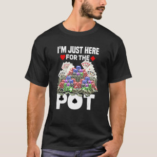 Camiseta Jogador de pôquer Casino Jogos de Jogos de Jogo