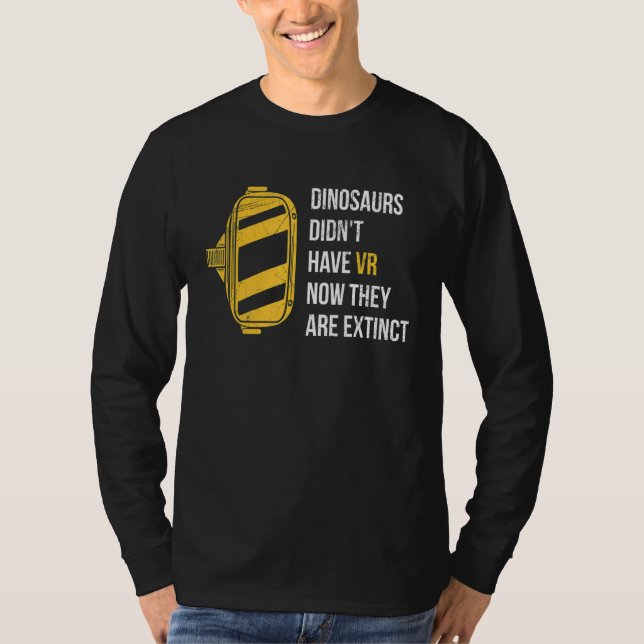 Camiseta Jogador De Realidade Virtual Para Um Desenvolvedor (Frente)