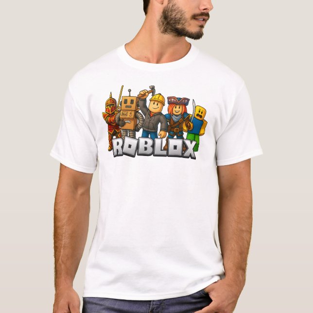 Camiseta Jogador de Roblox (Frente)