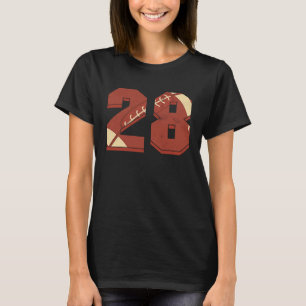 Camiseta Jogador de Rugby 28º Aniversário do Nascer America