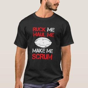 Camiseta Jogador de Rugby me Maul Me Faça Scrum