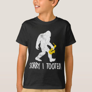 Camiseta Jogador de Sax Banda de Marcha Escolar Saxofone En